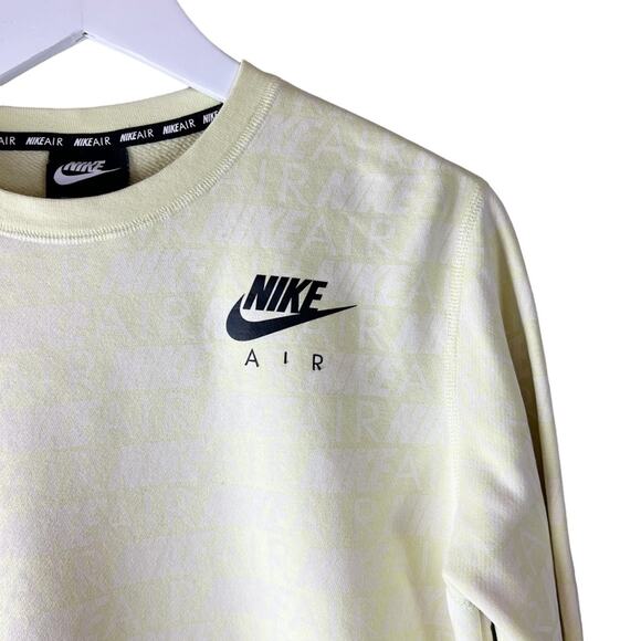 Nike Air Luminous Glow Neon‎ Sweatshirt Size XS Unisex - Picture 2 of 7